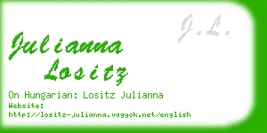 julianna lositz business card